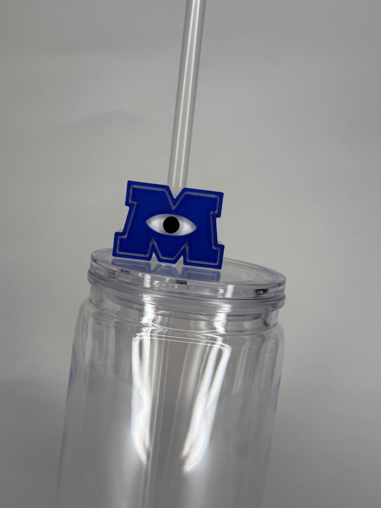 Monster M straw topper