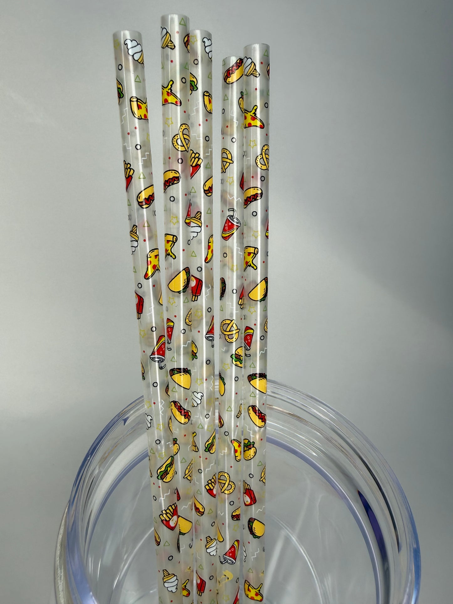 Fast Food straw- 10"