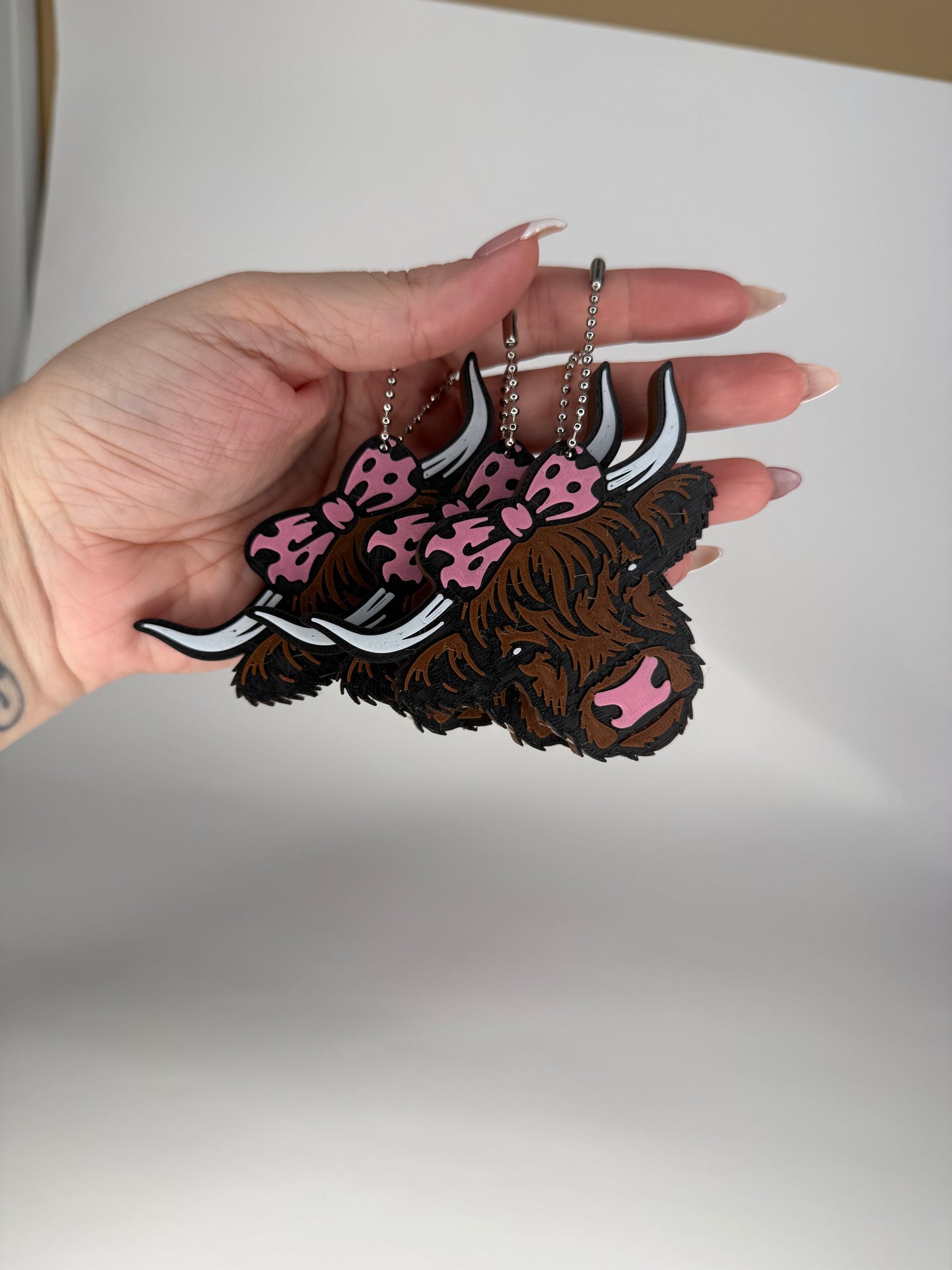 Cow Can tab opener Keychain