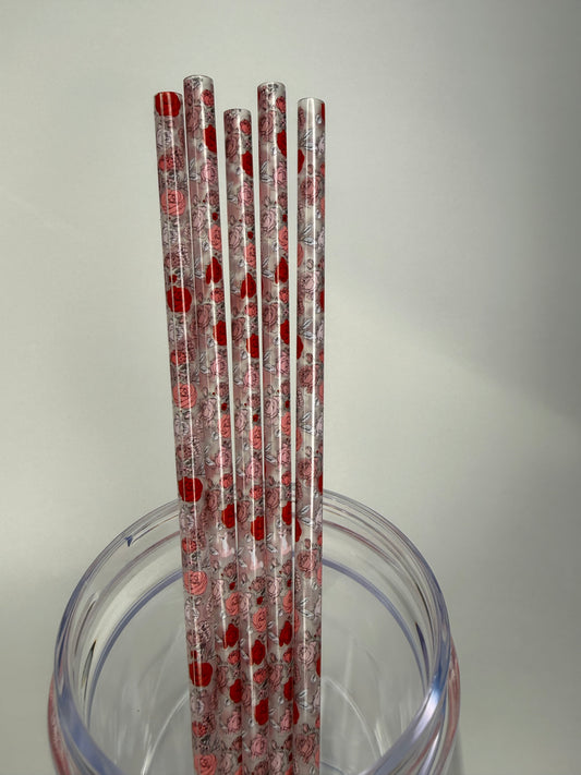 Roses straw-10"